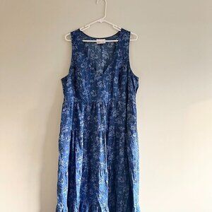 Universal Thread "Women's Tiered Maxi A-Line Dress" (Size XL)
